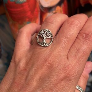 Sterling Silver Tree of Life Ring